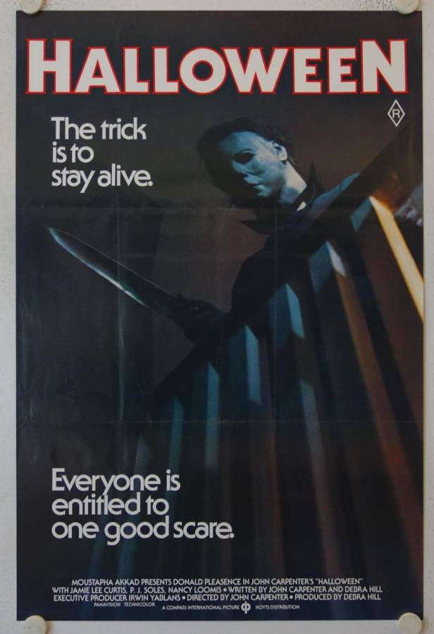 Halloween originales australisches Onesheet Filmplakat